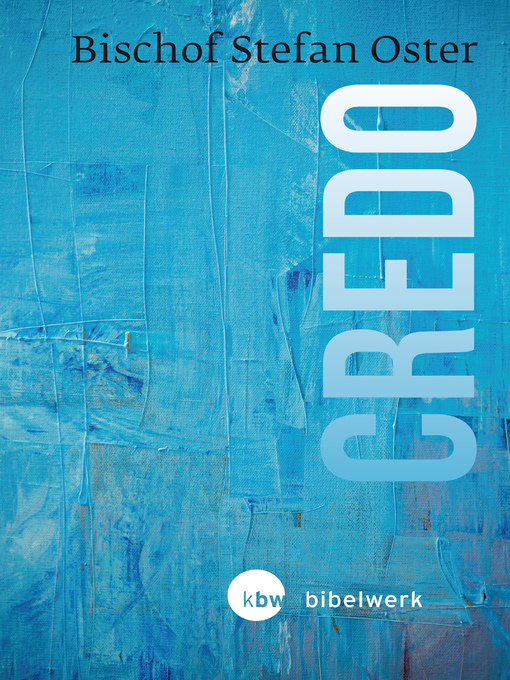 Title details for Credo by stefan Oster - Available